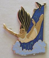 DS UK - Pocahontas Waterfall Pin