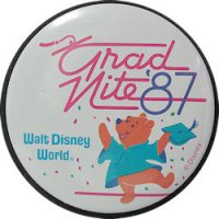 Button - WDW - Walt Disney World Grad Nite 1987 (Winnie the Pooh)