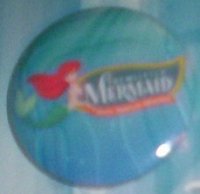 Button - DLR - Ariel - The Little Mermaid - Disney California Adventure - DCA