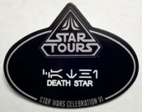 Star Tours Name Tag - Star Wars Celebration VI