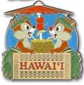 WDW - Epcot® International Food and Wine Festival 2012 - Boxed Set - Chip and Dale Hawaii ONLY