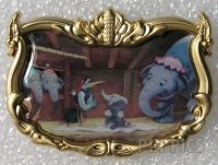 WDW - Baby Dumbo, Mama, Mr Stork - The Flying Elephant - Storybook Circus