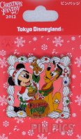 Japan - Mickey Mouse and Pluto - Christmas Fantasy 2012 - TDL