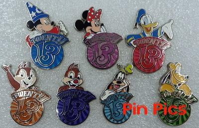 PP93918 - 2013 Character Mini-Pin Set - PinPics