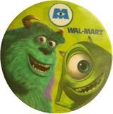 Button - Sulley and Mike - Monsters Inc - Walmart