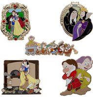 DS - Snow White and the Seven Dwarfs Pin Set - 75th Anniversary