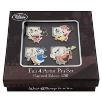 Fab 4 Artist Pin Set