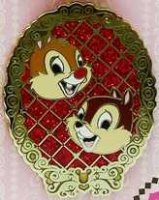 HKDL - Chip and Dale Glitter Cameo