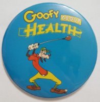 Button - WDW - Goofy About Health - Golfing