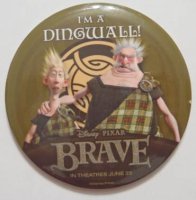 Button - Wee Dingwall and Lord Dingwall - Brave - I'm A Dingwall
