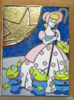 2013 Pixar Mystery Collection- Toy Story- Bo Peep and the Aliens-CHASER