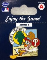 Donald Duck - Phillies Spring Training Clearwater Florida