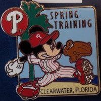 Baseball Spring Training 2013 - Philadelphia Phillies - Mickey Mouse