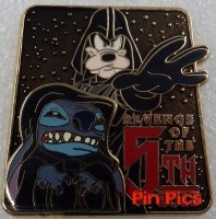 Star Wars - Revenge of the 5th - Emperor Palpatine Stitch and Darth Vader Goofy