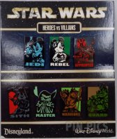 Disney Star Wars Characters - Heroes vs Villains