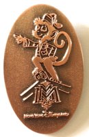 HKDL - Albert - Hong Kong Disneyland - Mystic Manor - Pressed Penny