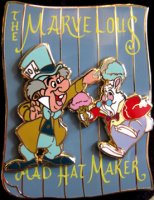 DSF - Mad Hatter and White Rabbit - Circus Poster
