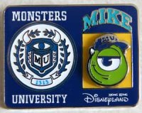 HKDL Monsters University POP Pin - Mike