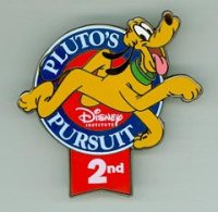 Pluto’s Pursuit 2nd Place Award Pin