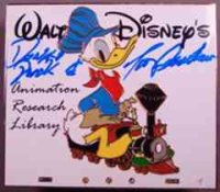 Disney's Animation Research Library Engineer Donald - Signed by Tony Anselmo