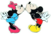 Mickey & Minnie Magnetic Kiss (2 Pin Set)