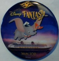Button - DCL - Dumbo - Disney Fantasy - Sailing 2012