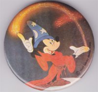 Button - Sorcerer Mickey
