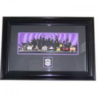 Nightmare Before Christmas 20th Anniversary - Railroad Mystery Collection Framed Set