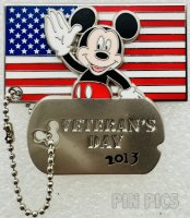 Mickey - Veterans Day 2013 - Dog Tag