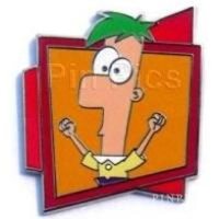 Disney Phineas and Ferb 4 Pin Starter Set - Ferb