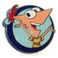 Disney Phineas and Ferb 4 Pin Starter Set - Phineas