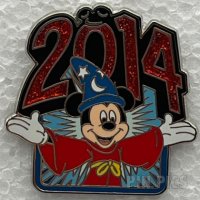 2014 Sorcerer Mickey Sparkle Open Arms
