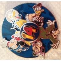 WDW - 2014 Dated Pin - Fab 5 Spinner
