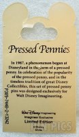 WDI - Storytellers Statue - Pressed Penny