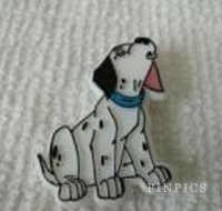 Dalmatian puppy howling (plastic)