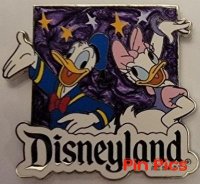 AAA Vacations - Donald and Daisy - Disneyland Lanyard and Pin Set - GWP