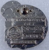 HKDL - Cheshire Cat - Alphabet Letters - Hidden Mickey Series 2014