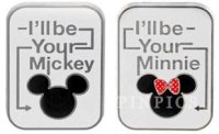 I’ll be your Mickey / Minnie (2 Pin Set)