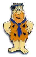 Domed Enamel Fred Flintstone