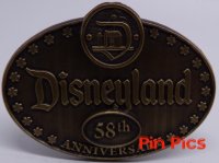 DLR - Sculpted Name Tag - ARTIST PROOF - 58th Anniversary