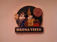 Mickey Mouse - AP - Blue Uniform - Red Car Trolley on Buena Vista St.