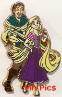 Flynn Rider Tangled In Rapunzel's Hair