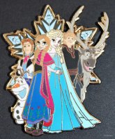 DSSH - Anna, Elsa, Hans, Kristoff, Olaf and Sven - Frozen - Jumbo