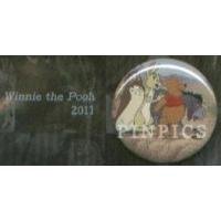 D23 - Destination D: 75 Years of Disney Animated Features Button Set 3 - Winnie The Pooh ONLY