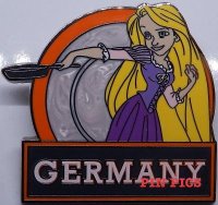 WDW - Rapunzel - Germany - Dinner Plates Set - EPCOT Food and Wine Festival 2014