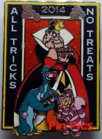 All Tricks, No Treats – Queen of Hearts, Flamingo, and Hedgehog