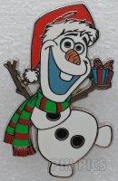 Olaf in Santa Hat