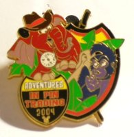 WDW - Terk and Tantor - AP - Tarzan - Adventures in Pin Trading 2004 - Animal Kingdom