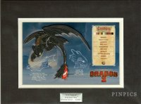  Character Key Variant (Pin) - How to train your Dragon 2 - Toothless