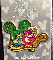 HKDL - Lots-o'-Huggin' Bear and LGM Aliens - 9th Anniversary - Toy Story 3